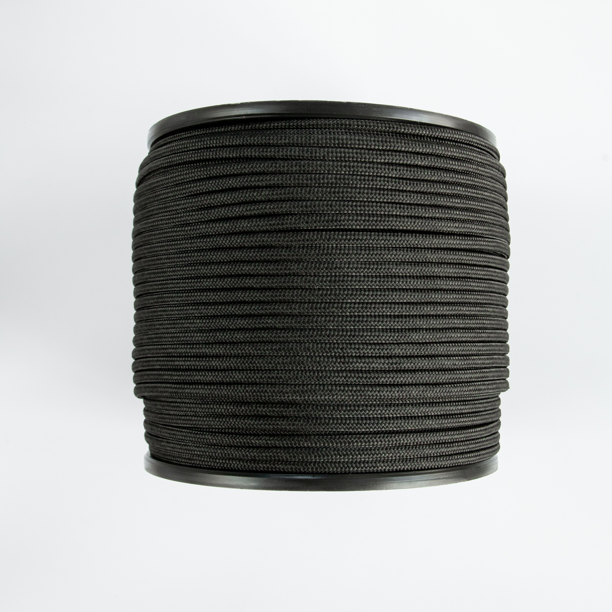 Шнур плетеный 10 мм пп двойной сердечник черный