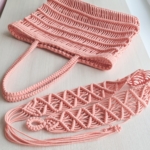 Фото из отзыва к Шнур плетёный 3 мм коралловый с цветным сердечником