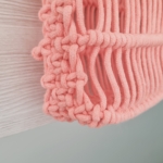 Фото из отзыва к Шнур плетёный 3 мм коралловый с цветным сердечником