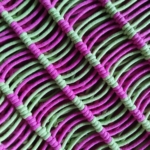 Фото из отзыва к Шнур плетёный 3 мм салатовый с цветным сердечником