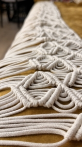 Фото из отзыва к Шнур плетёный 3 мм неокрашенный без сердечника