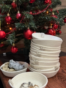 Фото из отзыва к Шнур плетёный 4 мм неокрашенный с сердечником