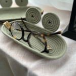 Фото из отзыва к Шнур плетёный 5 мм хаки светлый с сердечником