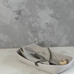 Фото из отзыва к Шнур плетёный 5 мм лён с сердечником