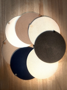 Фото из отзыва к Шнур плетёный 5 мм молочный с сердечником