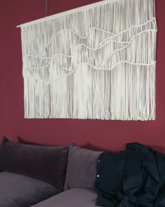 Фото из отзыва к Шнур плетёный 5 мм неокрашенный без сердечника