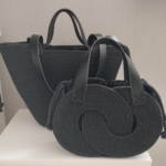 Фото из отзыва к Шнур плетёный 5 мм графитовый тёмный с сердечником