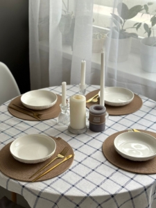 Фото из отзыва к Шнур плетёный 5 мм джутовый цвет с сердечником