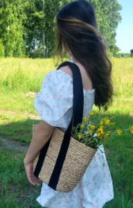 Фото из отзыва к Косичка из банановых листьев