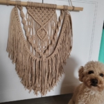 Фото из отзыва к Шнур вязаный 5 мм, 100 м, бежево-жёлтый