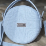 Фото из отзыва к Шнур вязаный 5 мм голубой с сердечником