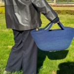 Фото из отзыва к Шнур вязаный 5 мм синий тёмный с сердечником