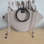 Фото из отзыва к Шнур вязаный 5 мм какао светлый с сердечником