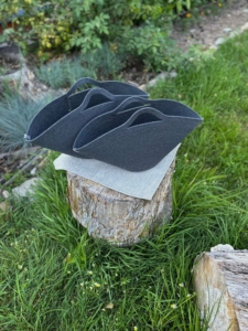 Фото из отзыва к Шнур вязаный 5 мм графитовый с сердечником