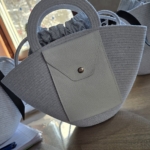 Фото из отзыва к Шнур вязаный 5 мм серый пепельный с сердечником