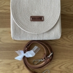 Фото из отзыва к Шнур вязаный 5 мм песочный с сердечником