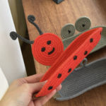 Фото из отзыва к Шнур вязаный 5 мм терракотовый с сердечником