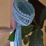 Фото из отзыва к Шнур вязаный 5 мм, 100 м, бирюзовый светлый