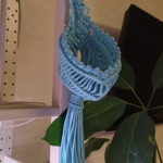 Фото из отзыва к Шнур вязаный 5 мм, 100 м, бирюзовый светлый