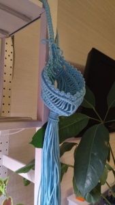 Фото из отзыва к Шнур вязаный 5 мм, 100 м, бирюзовый светлый