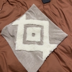 Фото из отзыва к Готовый набор Наволочка неокрашенная с ковровой вышивкой