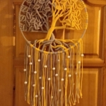 Фото из отзыва к Готовый набор Древо макраме