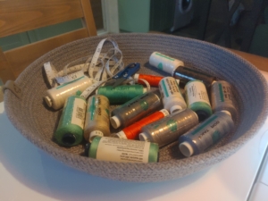 Фото из отзыва к Нитки для шитья