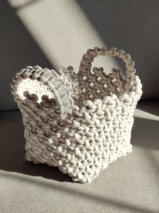 Фото из отзыва к Видео-урок Корзина макраме