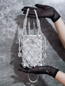 Фото из отзыва к Видео-урок Блестящий шнур - Сумочка для телефона