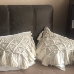 Фото из отзыва к Видео-урок Наволочка с кистями 50х50 см