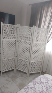 Фото из отзыва к Видео-урок Ширма макраме 150х180 см