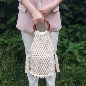 Фото из отзыва к Шпагат 4 мм неокрашенный для кистей и бахромы