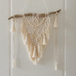 Фото из отзыва к Трёхпрядная веревка 3 мм, натуральная неокрашенная