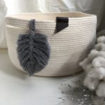 Фото из отзыва к Шнур плетёный 4 мм неокрашенный с сердечником, жёсткость повышенная