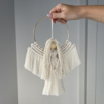 Фото из отзыва к Трёхпрядная веревка 3 мм, натуральная неокрашенная