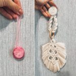 Фото из отзыва к Трёхпрядная веревка 5 мм, натуральная неокрашенная