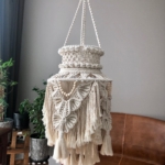 Фото из отзыва к Трёхпрядная веревка 5 мм, натуральная неокрашенная