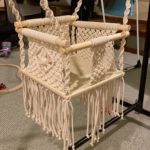 Фото из отзыва к Шнур плетёный 5 мм неокрашенный без сердечника