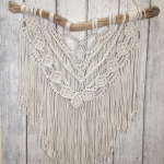 Фото из отзыва к Трёхпрядная веревка 3 мм, натуральная неокрашенная