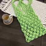 Фото из отзыва к Шнур вязаный 5 мм, 100 м, салатовый