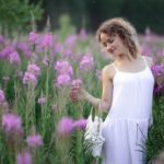 Фото из отзыва к Готовый набор Сумочка с ягодками 30х40 см