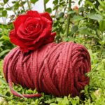 Фото из отзыва к Шнур вязаный 5 мм, 100 м, бордо