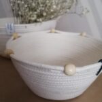 Фото из отзыва к Шнур плетёный 4 мм неокрашенный с сердечником, жёсткость повышенная