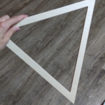 Фото из отзыва к Каркас Треугольник 34 см