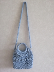 Фото из отзыва к Шнур вязаный 5 мм, 100 м, голубой