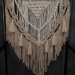 Фото из отзыва к Трёхпрядная веревка 3 мм, натуральная неокрашенная