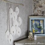 Фото из отзыва к Шнур вязаный 3 мм, 100 м, лён