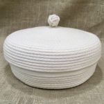 Фото из отзыва к Шнур плетёный 4 мм неокрашенный с сердечником, жёсткость повышенная