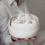 Фото из отзыва к Шнур плетёный 4 мм неокрашенный с сердечником, жёсткость повышенная