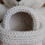 Фото из отзыва к Шнур вязаный 3 мм, 100 м, молочный